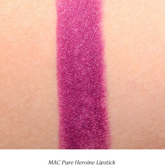 MAC Pure Heroine Lorde Amplified Creme Lipstick Very Limited  Limited Edition MAC Lorde Pure Heroine Amplified Cream Lipstick. Deep Plum. NIB